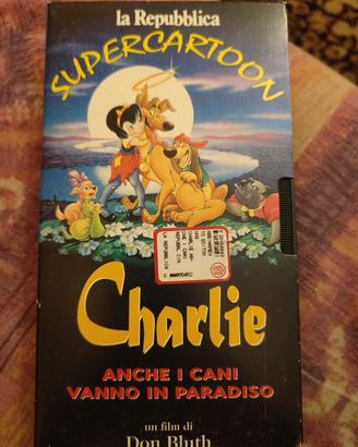 vhs Charlie anche i cani vanno in paradiso