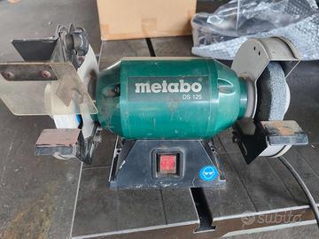 MOLETTA SMERIGLIATRICE DOPPIA DA BANCO METABO