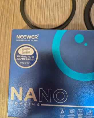 Neewer anelli adattatori x filtri magnetici  82mm