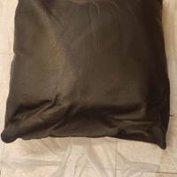 Cuscino sfoderabile ecopelle 65x65cm zip quadrato