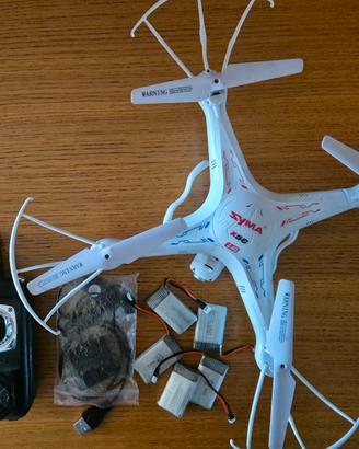 Syma X5SW Explorers FPV + 5 batterie + caricatore