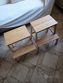 Scaletta sgabello comodino IKEA Tenhult 