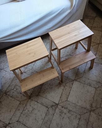 Scaletta sgabello comodino IKEA Tenhult 