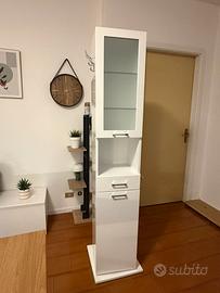 COLONNA GIREVOLE IN LEGNO LACCATO