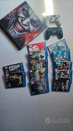 playstation 4 con controller e giochi