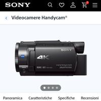 videocamera Sony 4k