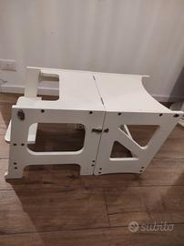 torre Montessori reversibile tavolino 