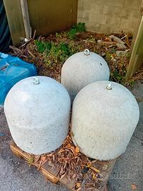 panettone stradale in cemento 