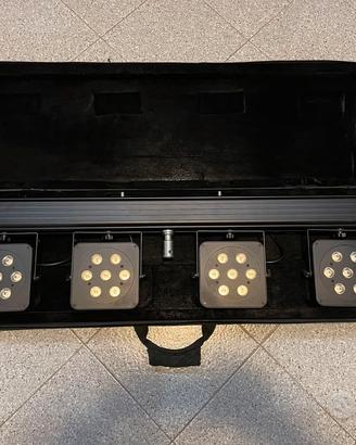 Impianto luci LED CAMEO CLMPAR3 LED + cavalletto