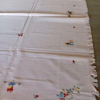 Tavaglietta da Tè punto a croce fatto a mano