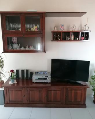 parete attrezzata arte povera 