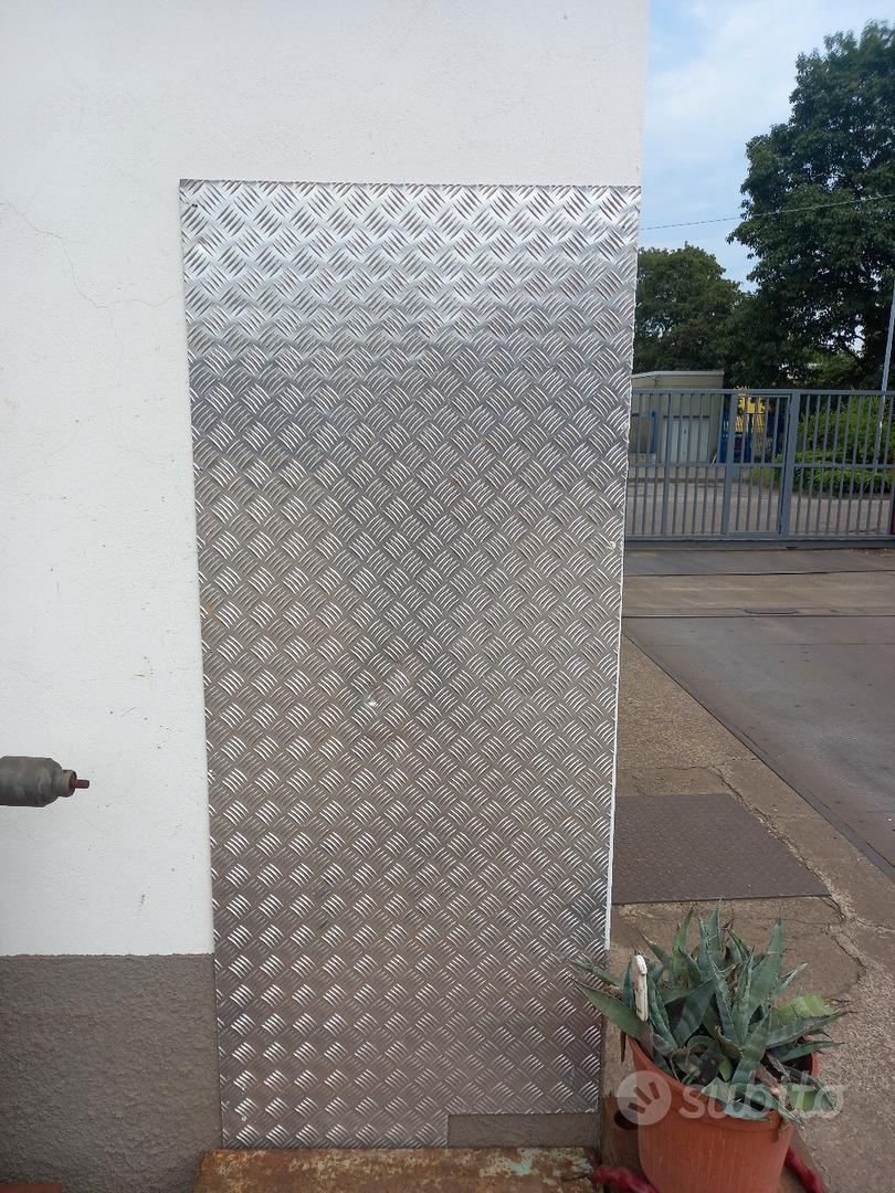 Lamiera In Alluminio Mandorlata - 2000x1000x3 Mm Per Rivestimenti Antiscivolo E Fai Da Te