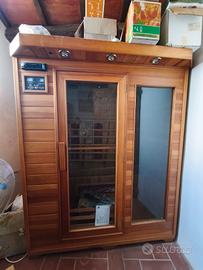 Sauna infrarossi in legno