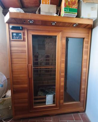 Sauna infrarossi in legno