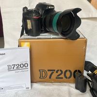 Macchina fotografica NIKON D 7200