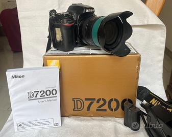 Macchina fotografica NIKON D 7200