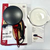 Beper BT.710Y 800W Crepiera Elettrica con Manico -