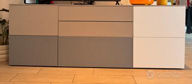 Mobile TV o uso cassettiera - Fatto da falegname