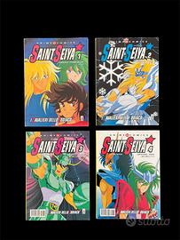 Saint Seiya Anime Comics Serie Completa 1-4 Volumi