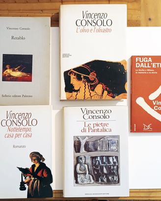 5 libri di Vincenzo Consolo