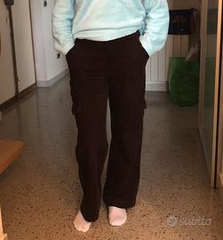 Pantaloni in velluto a coste da donna. Taglia 38.