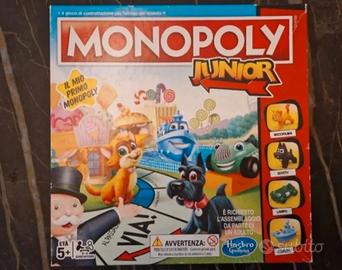 Gioco da tavolo Monopoli Junior Hasbro Gaming nuov