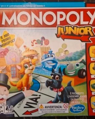 Gioco da tavolo Monopoli Junior Hasbro Gaming nuov