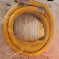 Tubo Flessibile gas 5 mt metri - 1/2" ff inox