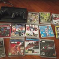 play station 3  + giochi e joystick 