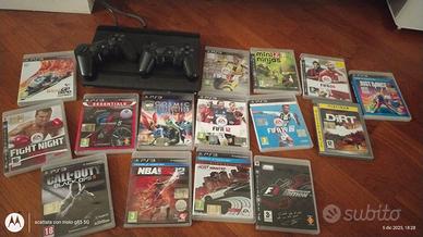 play station 3  + giochi e joystick 