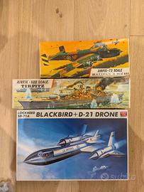 AIRFIX + Academy 3 modellini