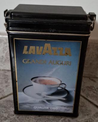 Scatola in metallo caffè Lavazza “Grandi auguri"