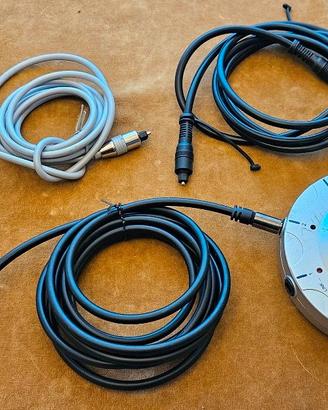 Switch ottico HQ TOSlink a 3 porte (audio)