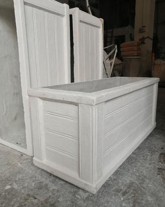 Vaso fioriera in cemento 