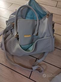borsa nascita pastello