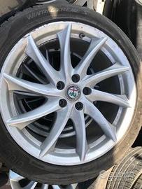Cerchi in lega r18 Alfa Romeo Giulia