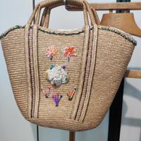 Borsa in paglia con perla 🦪