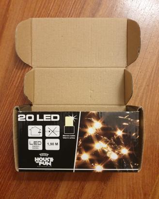 Luci led calde