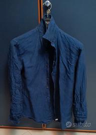 camicia in lino fatta a mano 