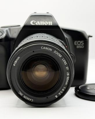 Canon Eos 850 con ottica zoom originale
