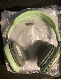 Cuffie wireless PG – colore verde metallizzato