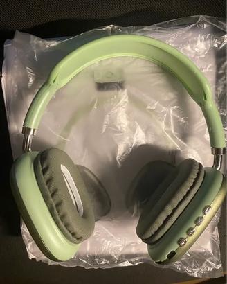 Cuffie wireless PG – colore verde metallizzato