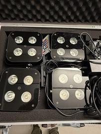 Faretti a Batteria rgb