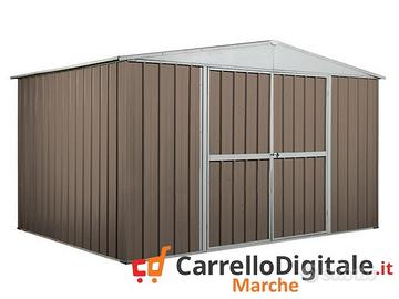 Box in lamiera di Acciaio 360x260cm 9mq tortora