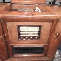 Mobile bar con giradischi anni 40-50