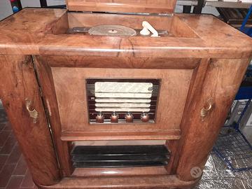 Mobile bar con giradischi anni 40-50