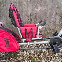 Weehoo trailer rimorchio bicicletta 
