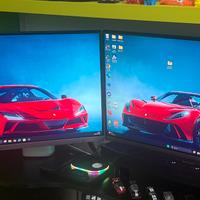 Doppio monitor 28” 4k