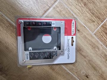 2nd HDD Caddy Box Sata 12.7mm e 9.5mm