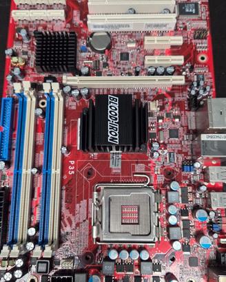 Lotto retroPC DFI Blood-Iron P35 + ATI 3d Rage Pro